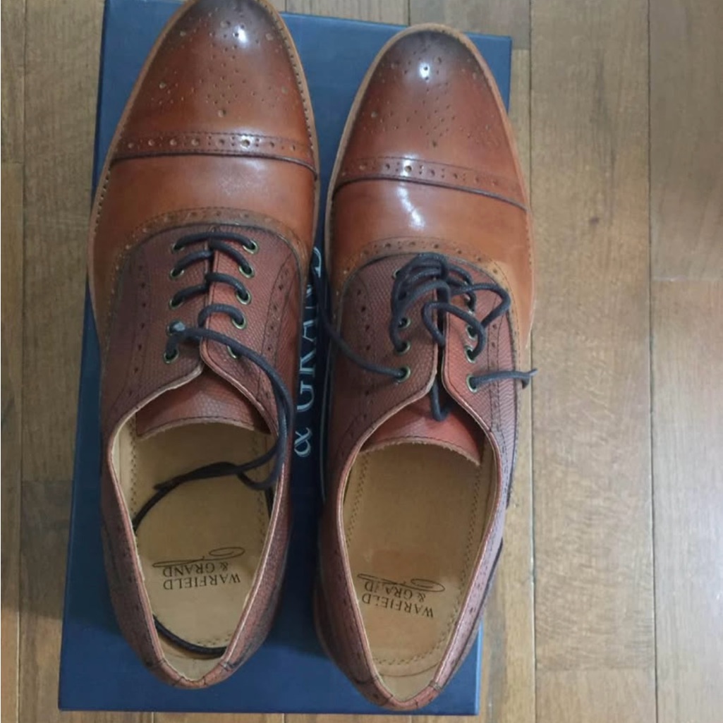Brand NewNever Worn Warfield  Grand Topeka Dress Shoes  Size 105